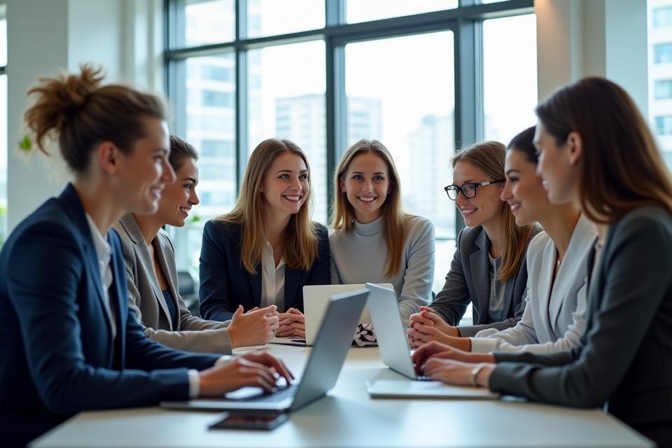 Professional HR team collaboration